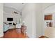 Open foyer featuring wood floors, with views of the living room and kitchen at 113 Preservation Dr., Myrtle Beach, SC 29572