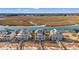 Aerial view showcasing the property and beautiful waterfront setting at 1187 Norris Dr., Pawleys Island, SC 29585