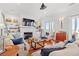 Bright living room with ocean views and comfortable seating at 1187 Norris Dr., Pawleys Island, SC 29585