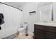 Bathroom with a bathtub, toilet, and sink, offering a functional and clean space at 141 Foxford Dr., Conway, SC 29526