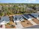 Aerial view of house and surrounding neighborhood at 146 Caroline Ct., Murrells Inlet, SC 29576