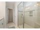 Modern bathroom with glass shower and tiled walls at 146 Caroline Ct., Murrells Inlet, SC 29576