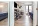 View of the studio's entryway and living space at 2001 S Ocean Blvd. # 811, Myrtle Beach, SC 29577