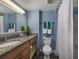 Bathroom with granite countertop and shower/tub combo at 202 75Th Ave. N # 5604/5605, Myrtle Beach, SC 29572