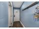 Beach-themed hallway with access to exterior door at 202 75Th Ave. N # 5604/5605, Myrtle Beach, SC 29572