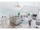 Open living space with city views and hardwood floors at 204 24Th Ave. N, North Myrtle Beach, SC 29582