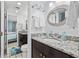 Updated bathroom with granite vanity and modern fixtures at 210 75Th Ave. N # 4141, Myrtle Beach, SC 29572