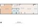 One bedroom condo floor plan with balcony at 210 75Th Ave. N # 4141, Myrtle Beach, SC 29572