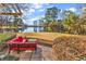 Relaxing patio overlooking tranquil lake view at 215 Baslow Ct. # 1-B, Myrtle Beach, SC 29572