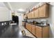 Well-equipped kitchen boasting extensive cabinetry and granite counters at 2180 Waterview Dr. # 812, North Myrtle Beach, SC 29582