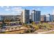 Aerial view of oceanfront resort complex at 2310 N Ocean Blvd. # 706, Myrtle Beach, SC 29577