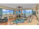 Relaxing ocean view living room with comfy seating at 2511 S Ocean Blvd. # 1601, Myrtle Beach, SC 29577
