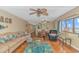 Living room with ocean view and seating area at 2511 S Ocean Blvd. # 1601, Myrtle Beach, SC 29577