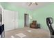 Spacious bedroom with access to a full bathroom at 3518 Bells Lake Circle # 215, Longs, SC 29568