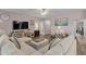 Comfortable living space with a sectional sofa, hardwood floors, and stylish furniture at 421 Sunforest Way, Conway, SC 29526