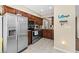 Well-equipped kitchen features stainless steel appliances and granite countertops at 4396 Baldwin Ave. # 34, Little River, SC 29566