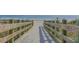 Wooden boardwalk leads to sandy beach with ocean views at 4604 Ocean Blvd. S # 4C, North Myrtle Beach, SC 29582