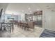 Open kitchen features granite counters and breakfast bar at 4604 Ocean Blvd. S # 4C, North Myrtle Beach, SC 29582