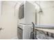 Laundry room with washer, dryer, and shelving at 4604 Ocean Blvd. S # 4C, North Myrtle Beach, SC 29582