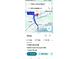 A navigation app displays a route of only seven minutes to get to Cherry Grove Beach at 502 Castellar Ln., Little River, SC 29566