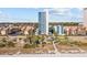Beautiful exterior view of a high-rise condo building with beach access and community pool at 5511 N Ocean Blvd. # 302, Myrtle Beach, SC 29577
