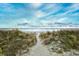 Direct beach access path through the dunes at 6015 Catalina Dr. # 431, North Myrtle Beach, SC 29582