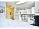 Kitchen with white cabinets, granite countertops, and stainless steel appliances at 6015 Catalina Dr. # 431, North Myrtle Beach, SC 29582
