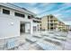 Community sun deck with lounge chairs and partial ocean view at 6015 Catalina Dr. # 431, North Myrtle Beach, SC 29582