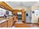Well-equipped kitchen with stainless steel appliances, granite countertops, and ample cabinet space at 6716 Wisteria Dr., Myrtle Beach, SC 29588