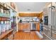 Functional kitchen with stainless steel appliances and convenient layout offers seamless cooking and serving experiences at 6716 Wisteria Dr., Myrtle Beach, SC 29588