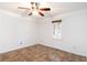 Bedroom with tile floors and ceiling fan at 804 Geddings Dr., Myrtle Beach, SC 29588
