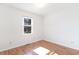 Simple bedroom with hardwood floors and window at 804 Geddings Dr., Myrtle Beach, SC 29588