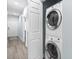 Stackable washer and dryer in the laundry closet at 1009 World Tour Blvd. # 304, Myrtle Beach, SC 29579