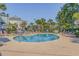 Community pool with lounge chairs at 1009 World Tour Blvd. # 304, Myrtle Beach, SC 29579