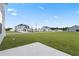 Newly built home with grassy backyard and patio at 1032 Kinness Dr., Conway, SC 29527