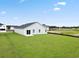 Spacious backyard of a new construction home with grassy area at 1036 Kinness Dr., Conway, SC 29527