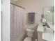 Well-lit full bathroom featuring a shower and tub combo with modern fixtures at 1109 Peace Pipe Ln. # 201, Myrtle Beach, SC 29579