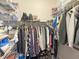Spacious walk-in closet with ample shelving and clothing rods for optimal storage and organization at 1109 Peace Pipe Ln. # 201, Myrtle Beach, SC 29579