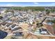 Aerial view of the property and the surrounding community, including a glimpse of the private pool at 112 Staton Ln., Longs, SC 29568