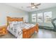 Spacious bedroom with wood flooring and a treadmill at 1325 Cascarilla Ct., Myrtle Beach, SC 29579