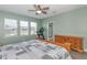 Bedroom with a wooden dresser and an ensuite bathroom at 1325 Cascarilla Ct., Myrtle Beach, SC 29579