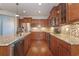Modern kitchen with stainless steel appliances and granite countertops at 1325 Cascarilla Ct., Myrtle Beach, SC 29579