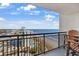 Balcony with stunning ocean and city views at 2001 S Ocean Blvd. # 1401, Myrtle Beach, SC 29577