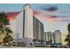 Oceanfront high-rise building with stunning sunset views at 2001 S Ocean Blvd. # 1401, Myrtle Beach, SC 29577
