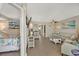 Open living room with comfortable seating and ocean views at 2001 S Ocean Blvd. # 1401, Myrtle Beach, SC 29577