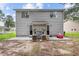 Backyard view of the property showing two separate entrances at 207 Townes Ct., Myrtle Beach, SC 29588