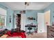 Bedroom with closet, desk, and window at 207 Townes Ct., Myrtle Beach, SC 29588