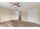 Bright bedroom features natural lighting and laminate flooring at 207 Townes Ct., Myrtle Beach, SC 29588