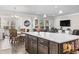Bright, open kitchen with center island, stainless appliances, and pendant lighting at 2450 Craven Dr., Myrtle Beach, SC 29579