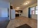 Eat-in kitchen with wood cabinets and vinyl flooring at 334 Lincolnshire Dr., Georgetown, SC 29440